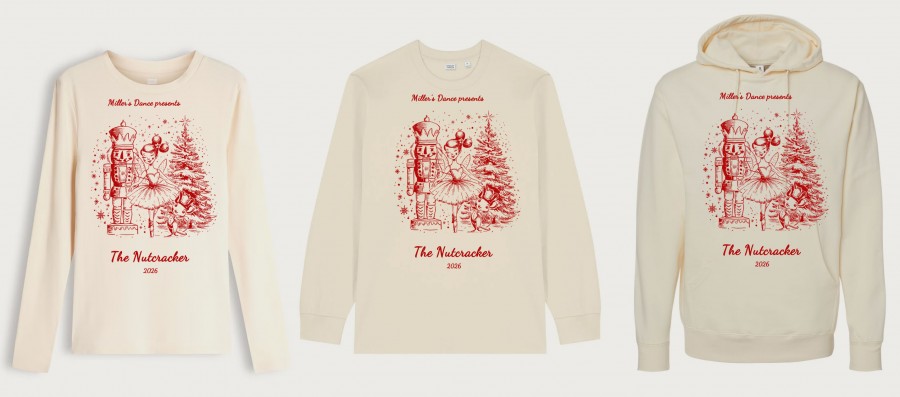 Miller’s Dance Studio 2026 Fall Ballet “The Nutcracker” T-Shirts, Sweat Shirts & Hoodies