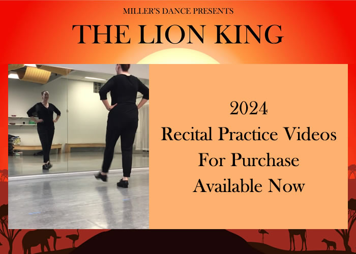 2024 Dance Recital Practice Videos Available for Purchase