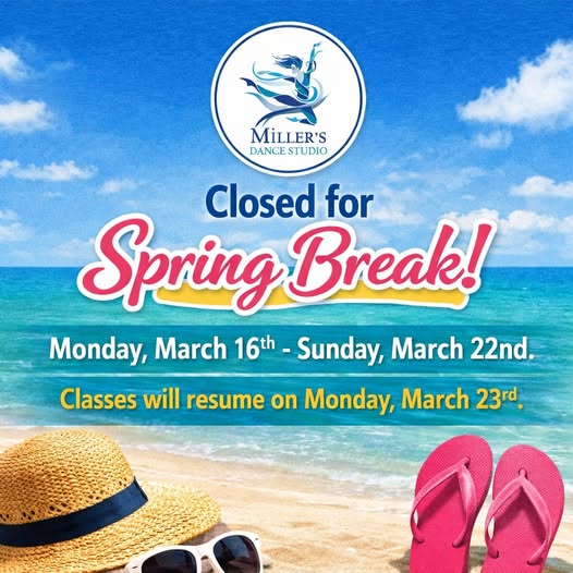 Closed for Spring Break