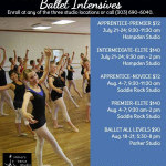 Register Now for the Summer Ballet Intensives