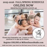 2025-26 Fall/Spring Schedule Posted