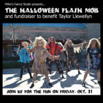The Halloween Flash Mob for Taylor Llewellyn