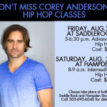 Hip Hop Classes with Corey Anderson