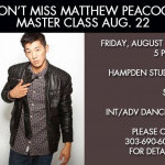 Matthew Peacock Master Class Aug 22