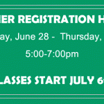 Summer Registration Hours
