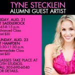 Classes with Tyne Stecklein Alumni Guest Artist